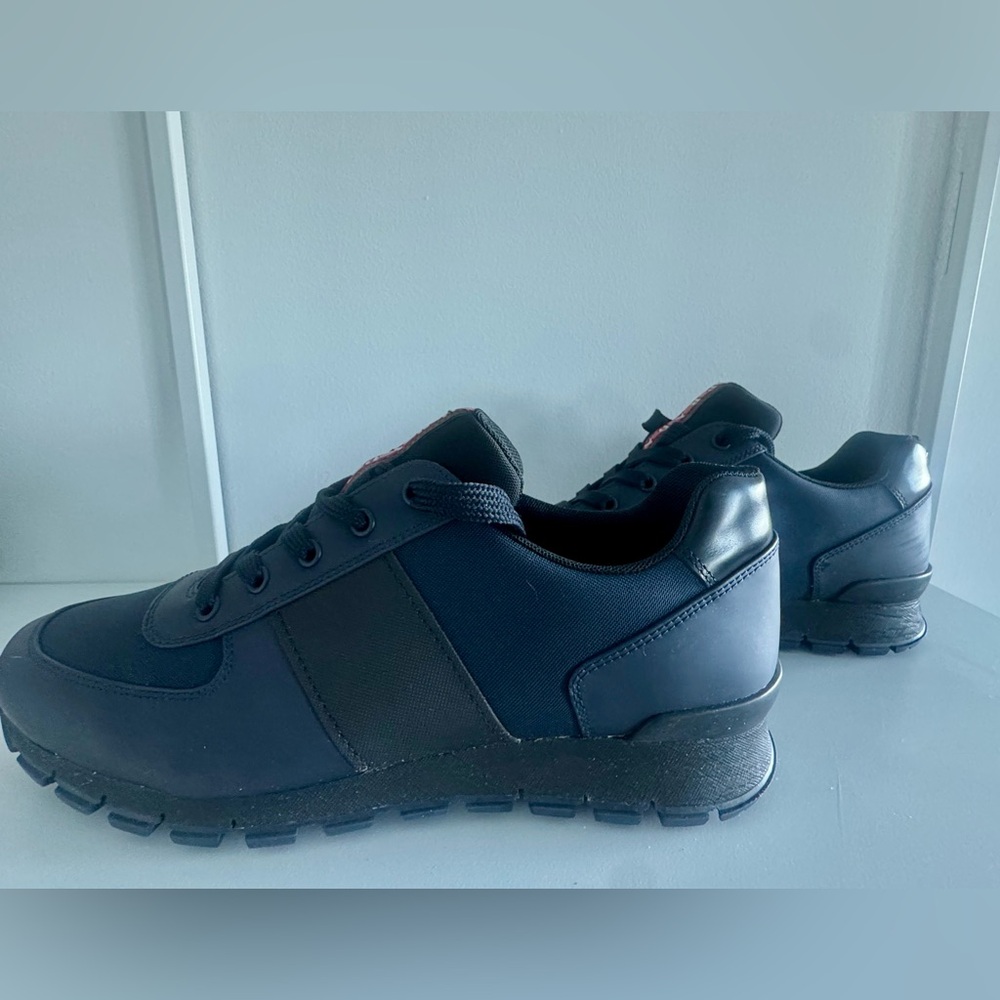 Prada Men's Dark Blue Sneakers